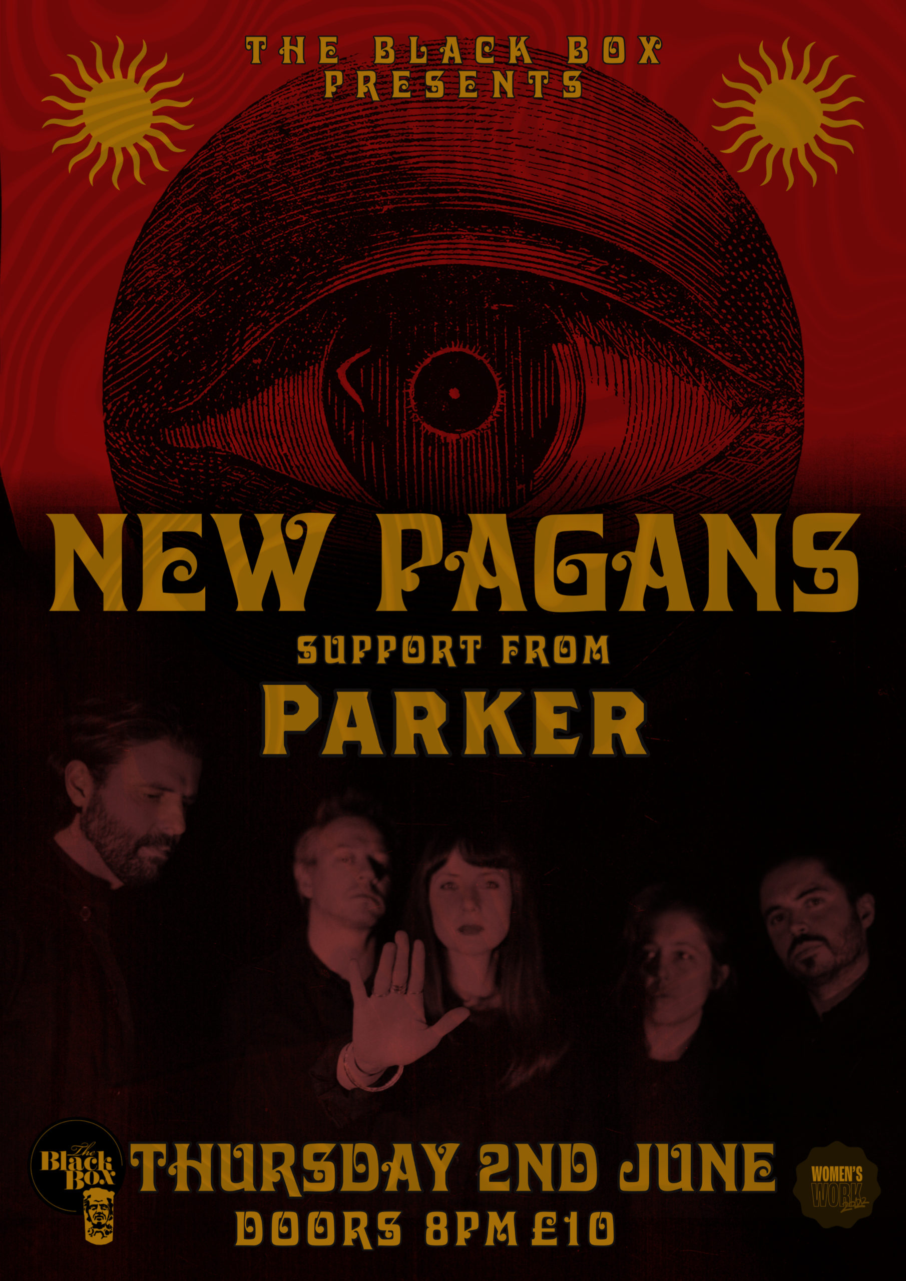 Black Box Presents: NEW PAGANS + Parker